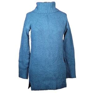 Eddie Bauer Teal Turtleneck Sweater Sz S